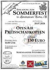 OpenAir Turnier der Schaffkopffreunde Neuburg